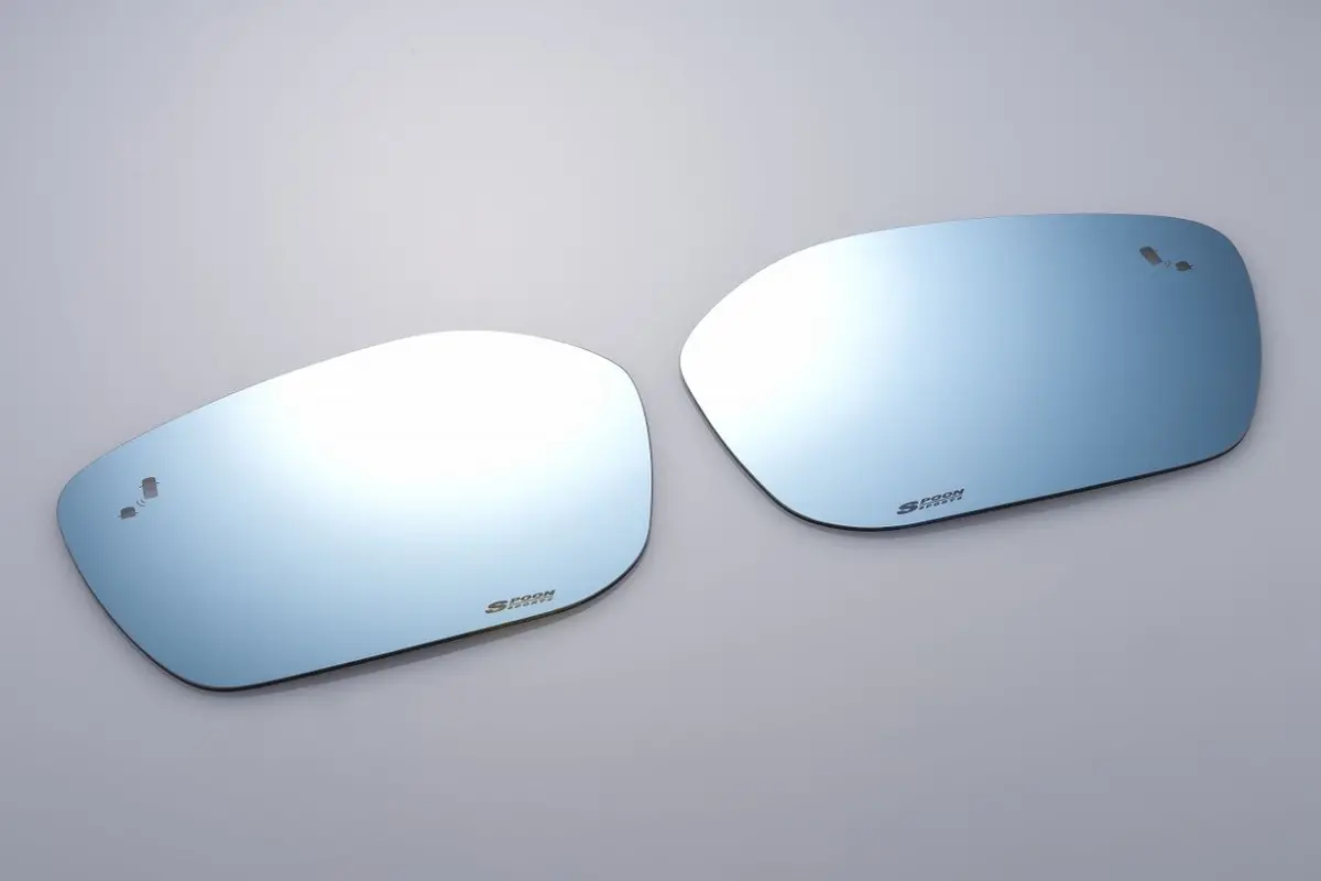 Spoon Blue Wide Door Mirror Set - Civic Fe1,Fl5 1