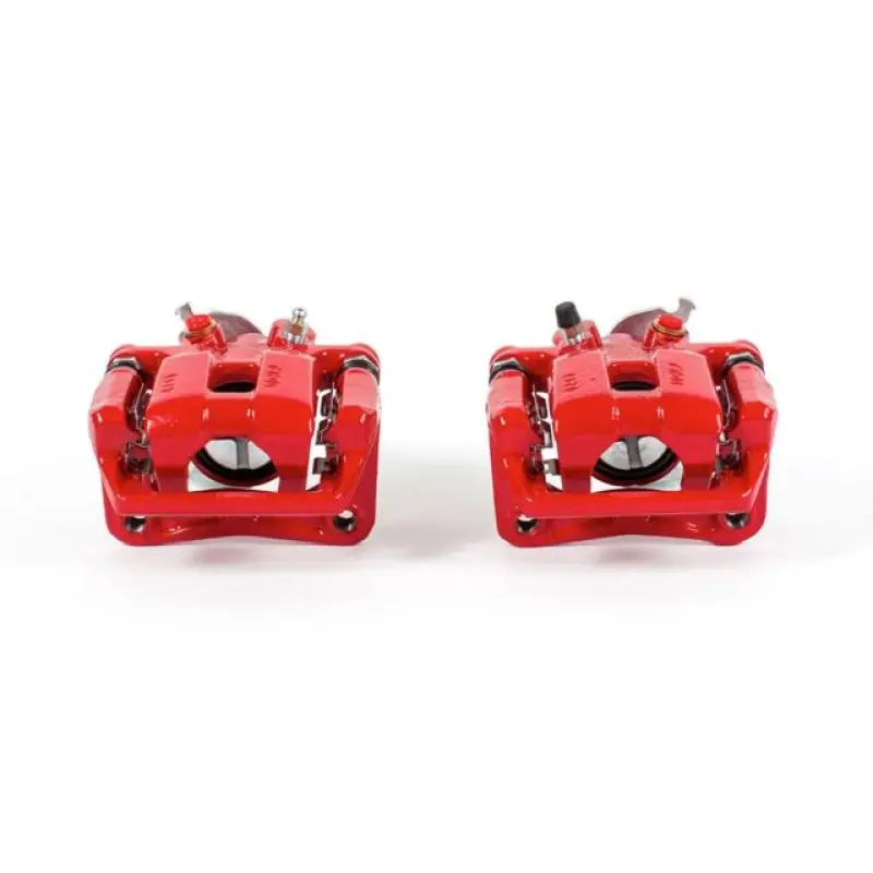 Power Stop 09-14 Acura Tsx Rear Red Calipers W/Brackets - Pair 1