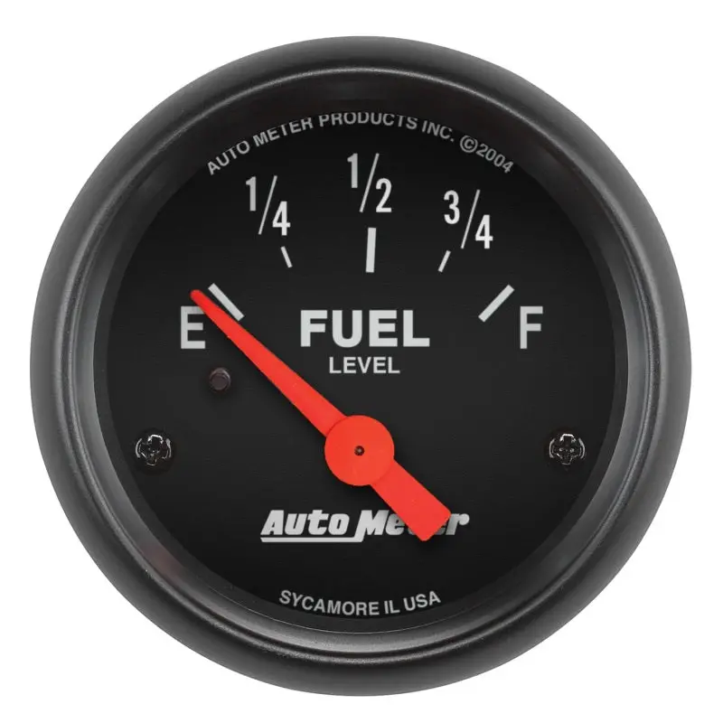 Autometer Z Series 52Mm 240 Empty / 33 Full Fuel Level Gauge 1