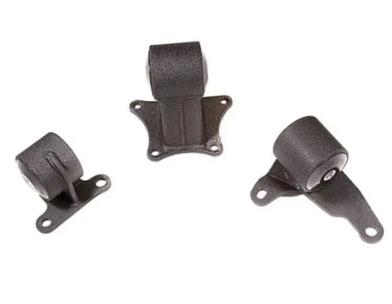 Innovative 90-93 Honda Accord Conversion (F-Series/Rh Mount) Black Aluminum Mount 85A Bushing 1