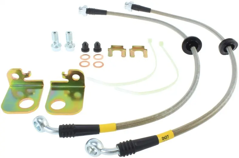 Stoptech 04-06 Pontiac Gto Stainless Steel Front Brake Line Kit 1