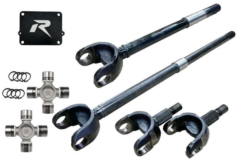 Revolution Gear & Axle 2018+ Jeep Wrangler Jl & Jt 1-Piece Chromoly Discovery Series Front Axle Kit 1