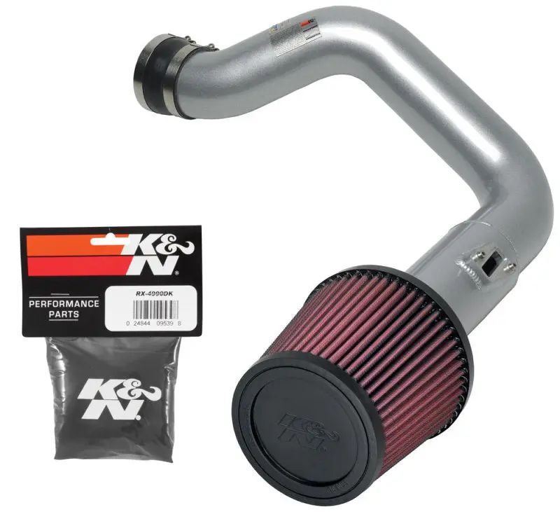 K&N 05-06 Chevy Cobalt Ss 2.0L Silver Typhoon Short Ram Intake 1
