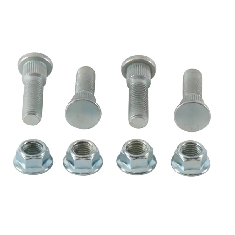 All Balls Racing 11-13 Yamaha Yfm125 Raptor Wheel Stud & Nut Kit Front 1