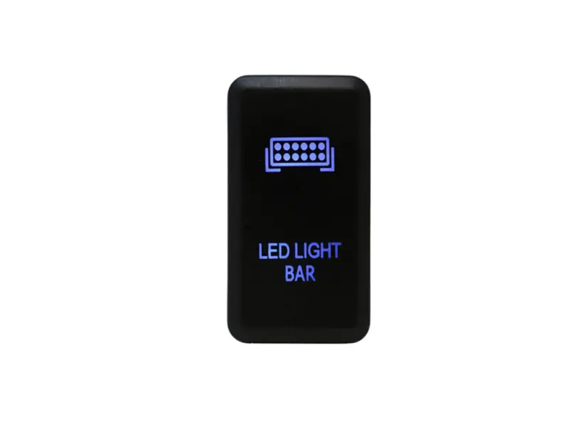 Cali Raised Tall Style Toyota Oem Style Led Light Bar Switch - Blue 1
