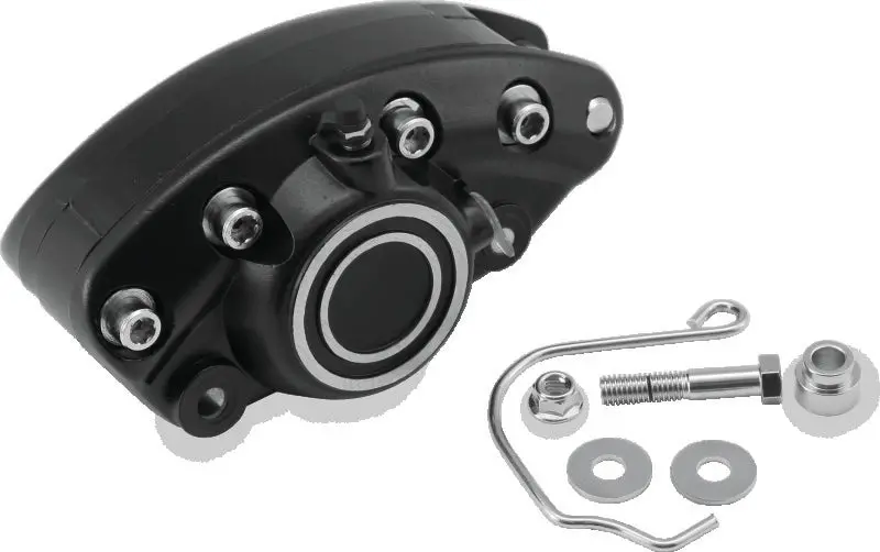 Bikers Choice 73-84 Fl Black Front Banana Caliper Replaces H-D 44006-80 1