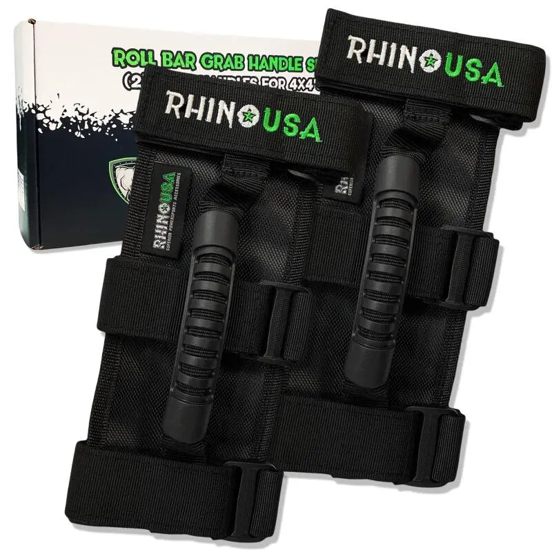 Rhino Usa Heavy-Duty Roll Bar Grab Handles 1