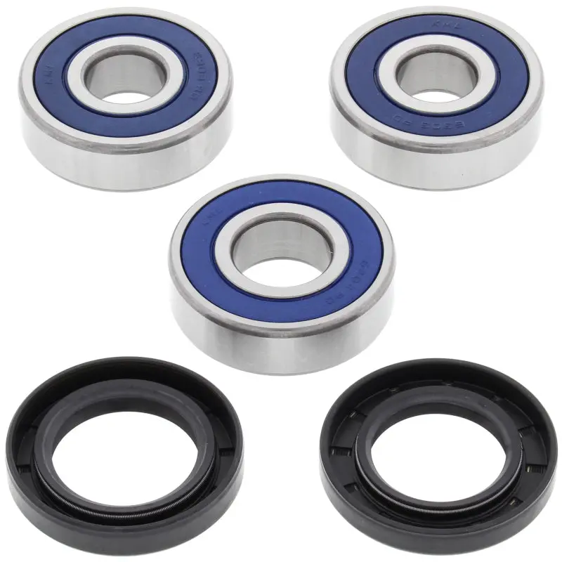 All Balls Racing 89-90 Honda Cb400f Wheel Bearing Kit - Rear 1