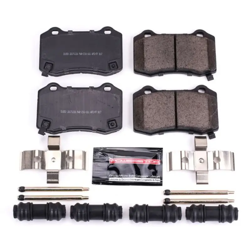 Power Stop 04-07 Cadillac Cts Rear Z23 Evolution Sport Brake Pads W/Hardware 1