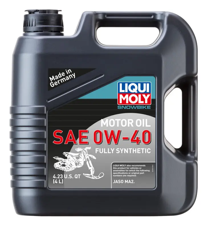 Liqui Moly 4L Snowbike Motor Oil Sae 0W40 1
