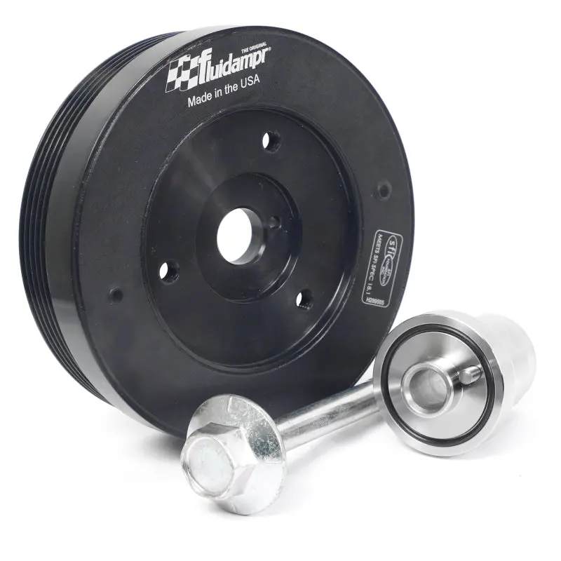 Fluidampr 2022+ Toyota Gr86/Subaru Brz (Fa24f/Fa24d) Steel Internally Balanced Damper W/Adapter Kit 1
