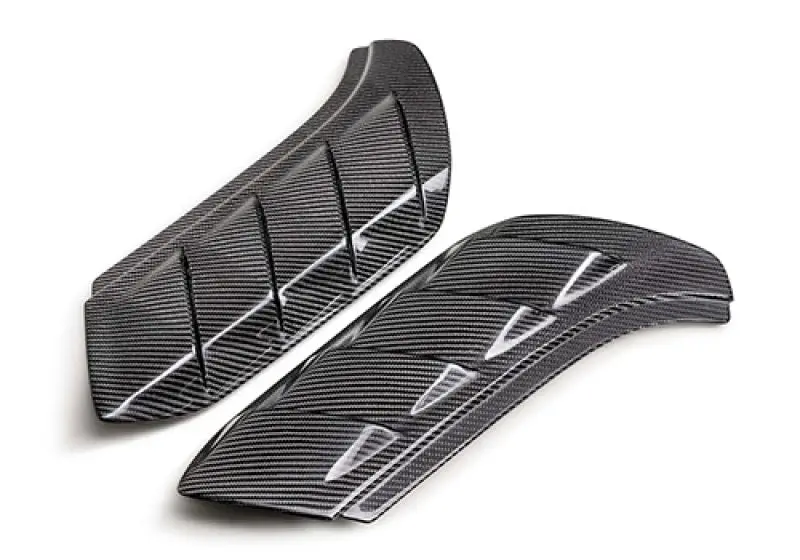 Ford Racing 22-24 Bronco Raptor 2X2 Twill Carbon Fiber Fender Vent Set- Gloss 1