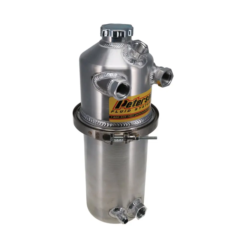 Peterson Fluid Systems Oil Tank 2 Gallon Dual In Female 1