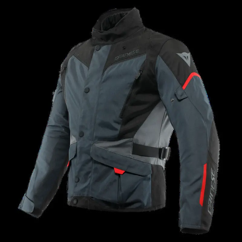 Dainese Tempest 3 Lady D Dry Jacket Ebony/Black/Lava Red Size - 42 1