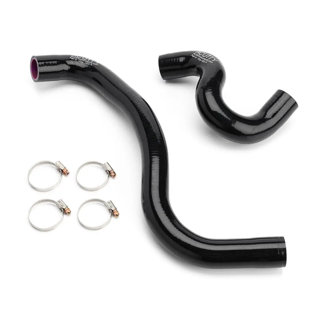 Super-Cooler, Reverse-Flow, Silicone Radiator Hoses For The Fk8 Civic Type R 1