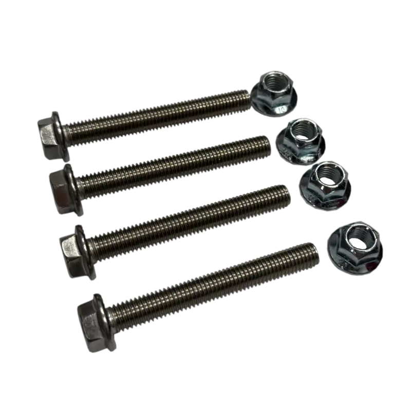 Kooks Ball And Socket Bolt Kit (4 M10 X 75 Flange Bolts/ 4 M10 Flange Nuts) 1
