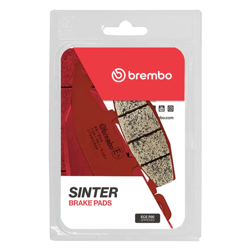 Brembo Oe 87-87 Kawasaki Gpz R 400Cc Brake Pad - Rear 1