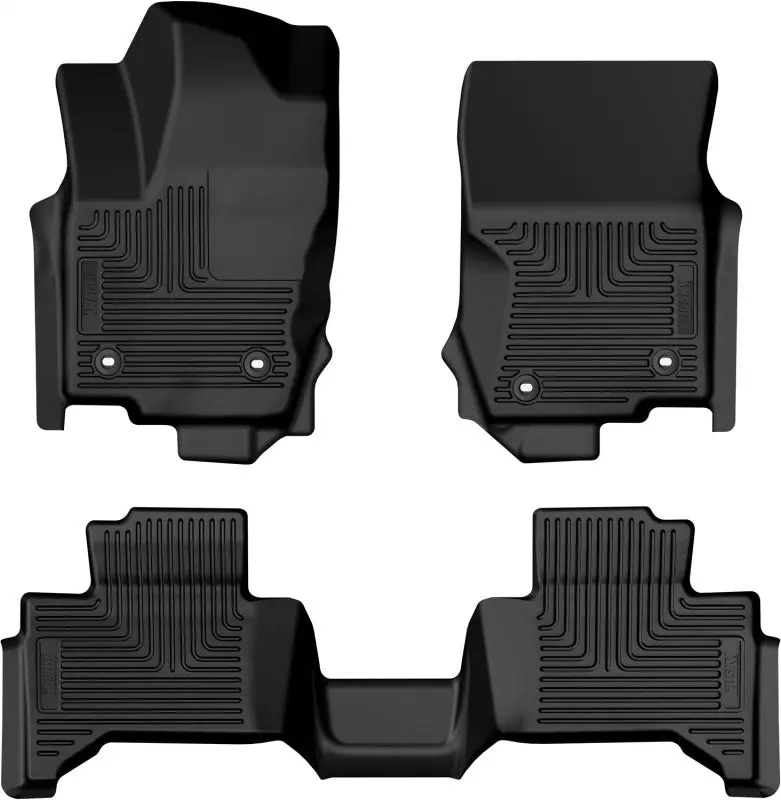 Husky Liners 2024 Lexus Gx550 Weatherbeater Combo Black Floor Liners 1