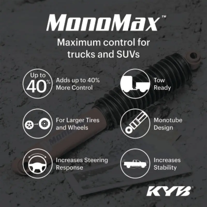 Kyb 19-23 Ford Ranger Monomax Gas Strut - Front 1