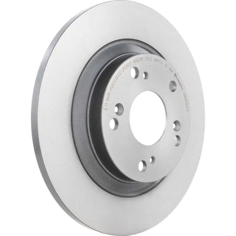 Brembo 15-18 Porsche Macan Front Grooved Uv Coated Rotor 1