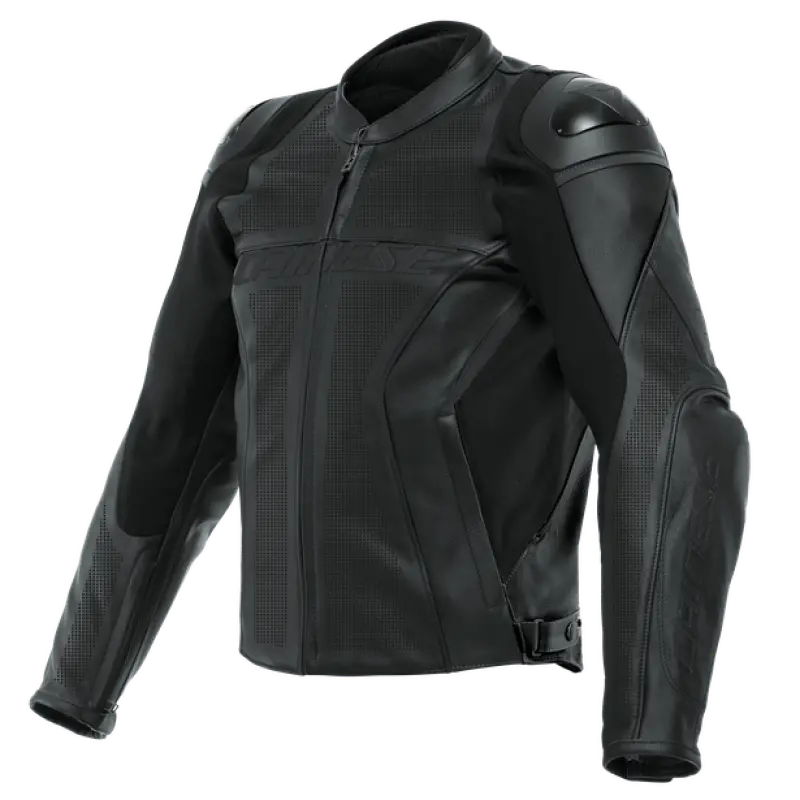 Dainese Racing 4 Leather Jacket Perforated Black/Black/Black Size - 60 1