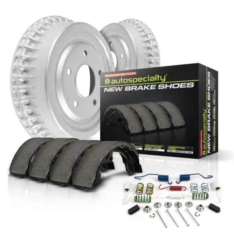 Power Stop 92-01 Jeep Cherokee Rear Autospecialty Drum Kit 1