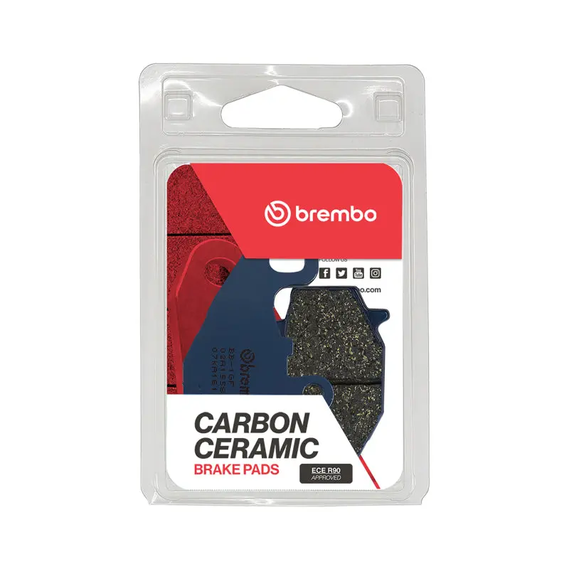 Brembo Oe Kawasaki Zx6-R Carbon Ceramic Brake Pads - Rear 1