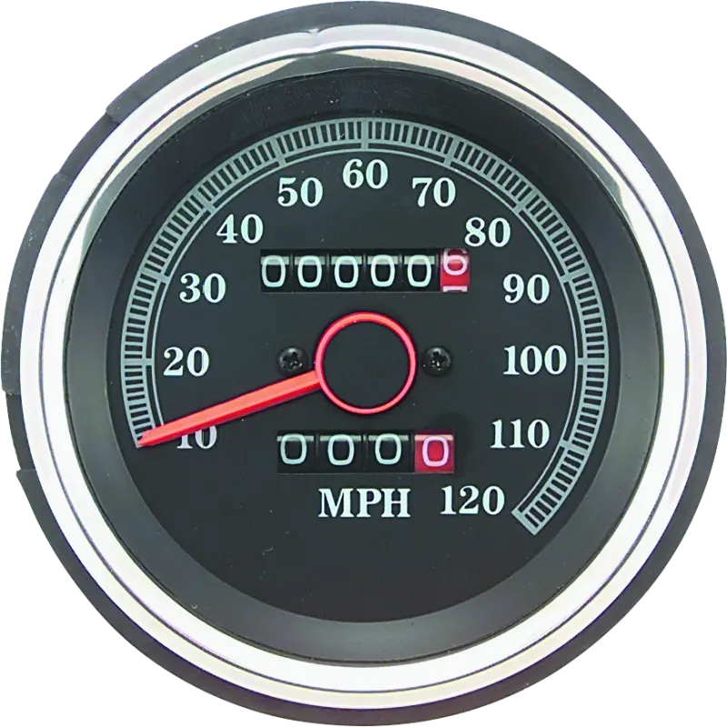 Bikers Choice L84-90 Xl 85-87 Fxrs 87-90 Fx Replacement Speedo Black Face H-D 67037-85A 1
