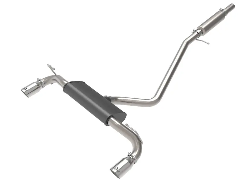 Afe Ford Bronco Sport 21-22 L3-1.5L (T)/L4-2.0L (T) Vulcan Cat-Back Exhaust System-Polished Tips 1