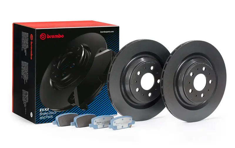 Brembo Oe 17-21 Tesla Model 3/20-21 Model Y Ev Brake Kit - Rear 1