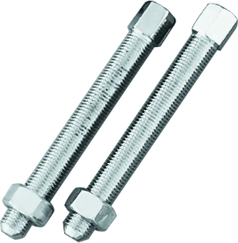 Bikers Choice 37-72 Big Twin Chrome Axle Adjusters Replaces H-D 41576-36 Pr 1