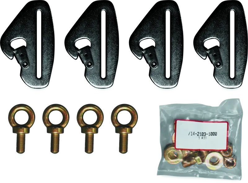 Dragonfire Racing Harness Mounting Kit- Quck Release For Can-Am Maverick Models 1