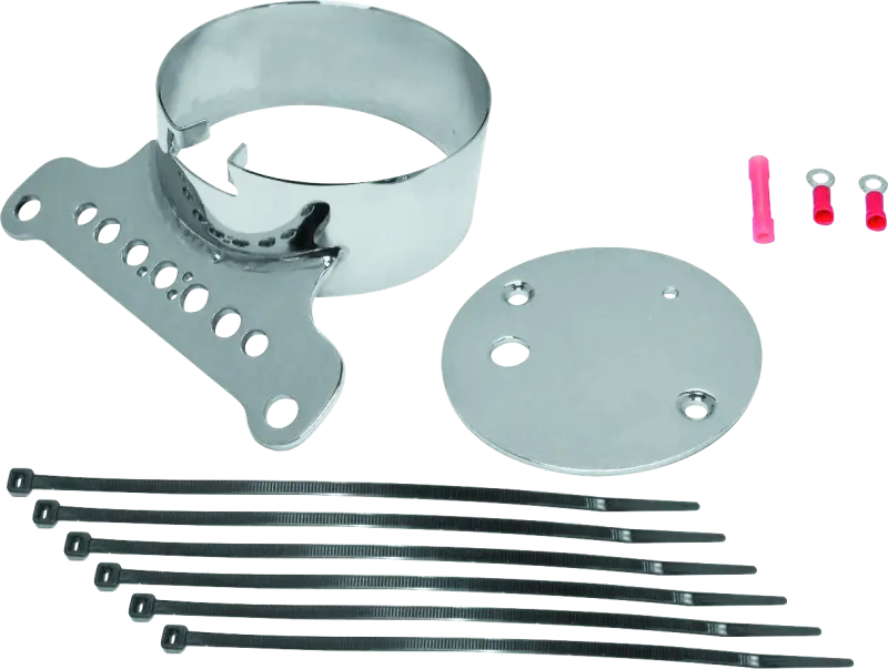 Bikers Choice 99-00 Fxr 95-05 Xl Chrome Single Gauge Mount Replaces H-D 67053-95 1