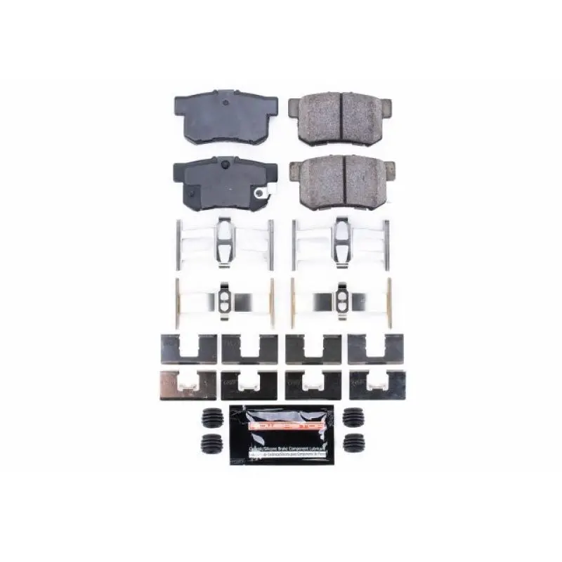 Power Stop 97-99 Acura Cl Rear Z23 Evolution Sport Brake Pads W/Hardware 1