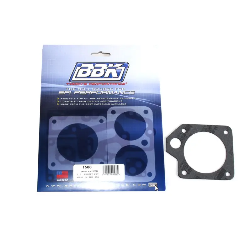 Bbk 89-02 Ford Ranger Explorer 4.0 66Mm Throttle Body Gasket Kit 1