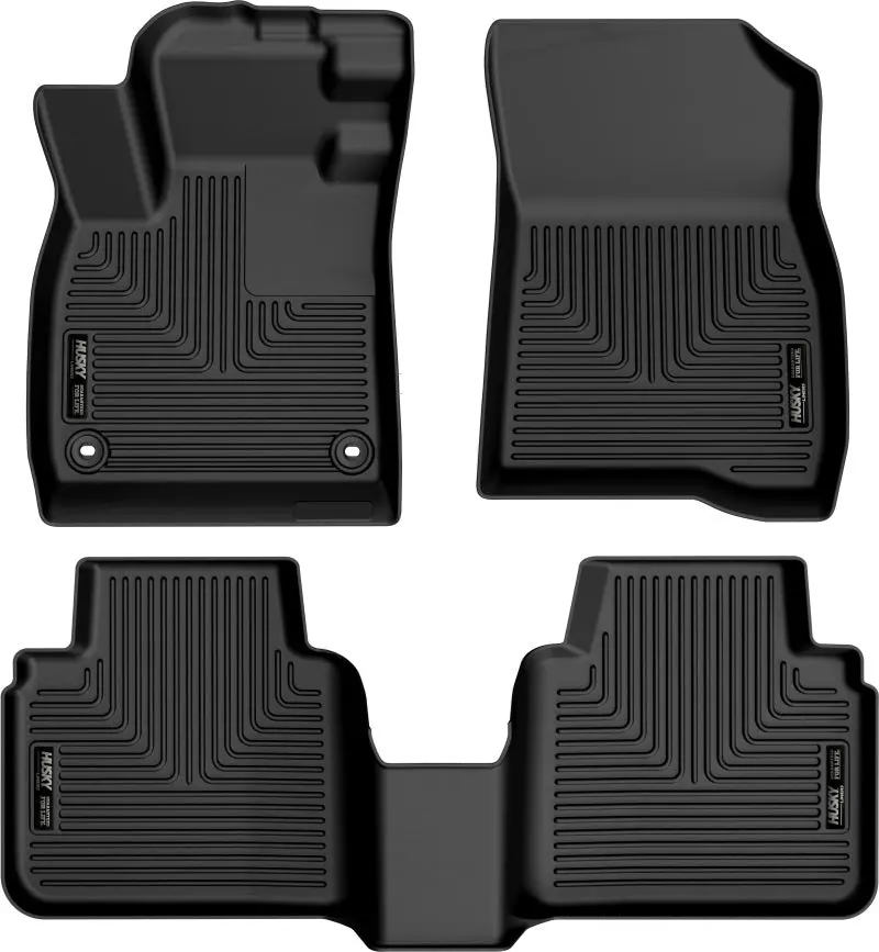 Husky Liners 2023 Honda Accord Weatherbeater Black Front & 2Nd Seat Floor Liners 1