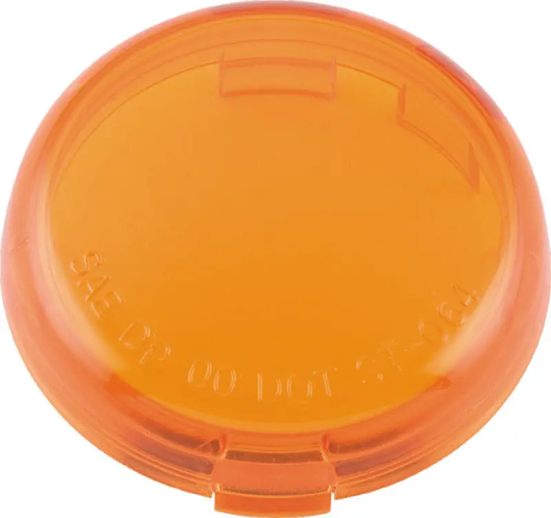 Bikers Choice Amber Replacement Bullet Turn Signal Lens 1