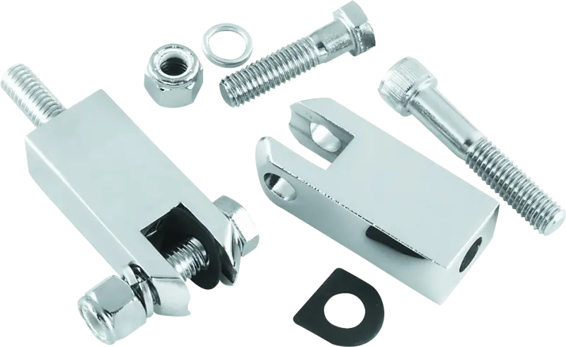 Bikers Choice 83-03 Sportster Chrome Passenger Peg Mount Kit Replaces H-D 50610-80T 1
