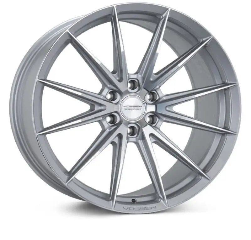 Vossen Hfx-2 22X9.5 / 6X135 / Et20 / Deep Face / 87.1 - Silver Polished Wheel 1