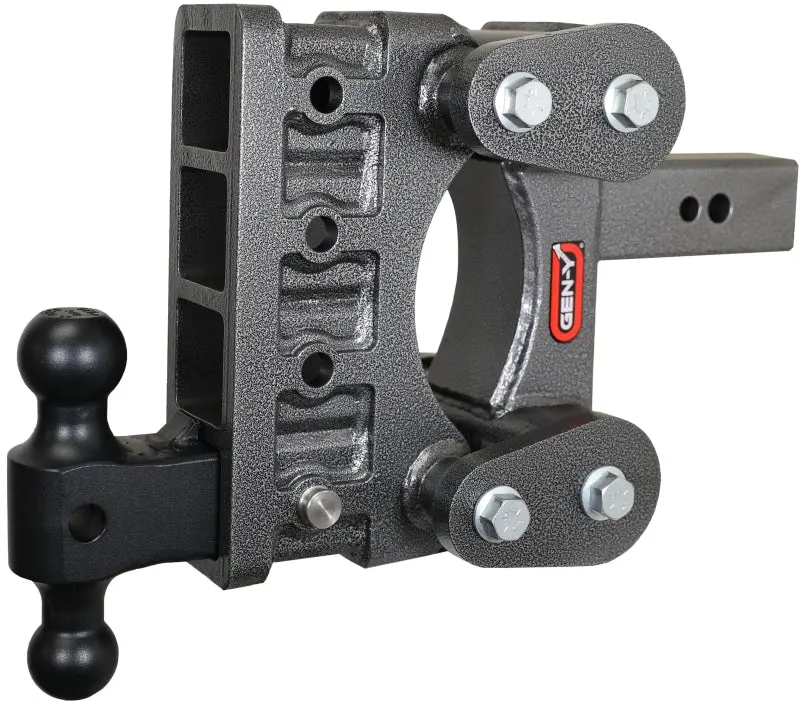 Gen-Y The Boss Torsion-Flex 2.5In Shank 6In Drop 3.5K Tw 32K Hitch W/Gh-0161 Dual-Ball 1