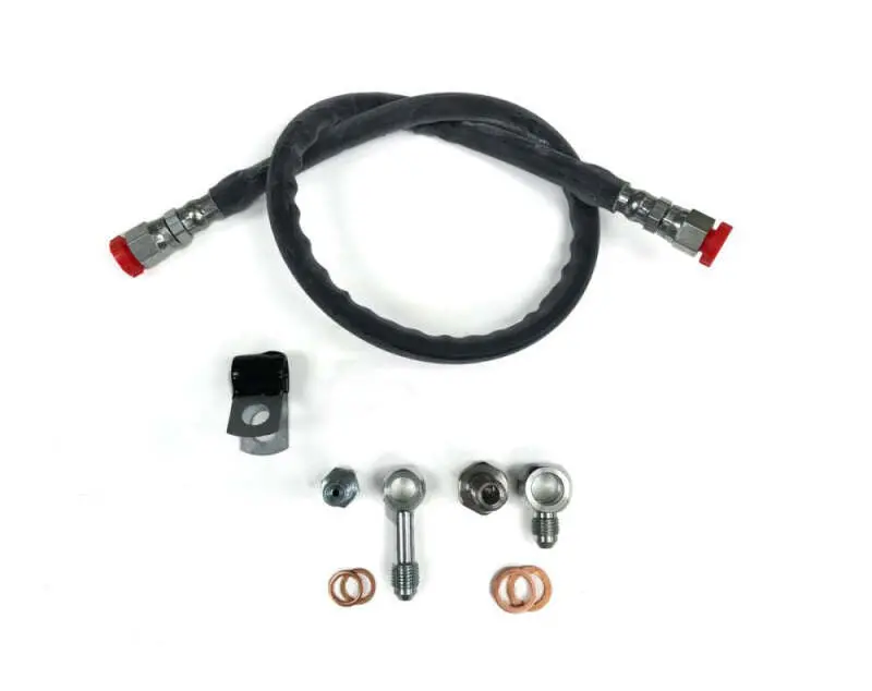 Forced Performance Mitsubishi Evo 9 Ball Bearing Feeds From Head Oil Supply Line 1