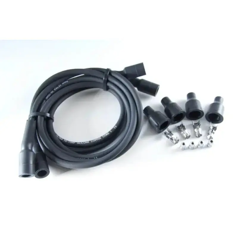 Dynatek Copper Core Silicone Spark Plug Wire - 7Mm - Black 1