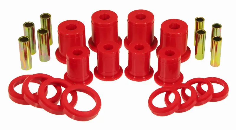 Prothane 94-01 Dodge Ram 4Wd Front Control Arm Bushings - Red 1