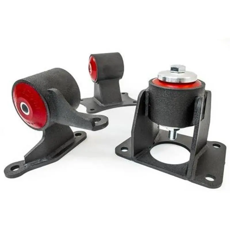 Innovative 2003 Acura Cl J-Series Black Steel Mounts 75A Bushings 1