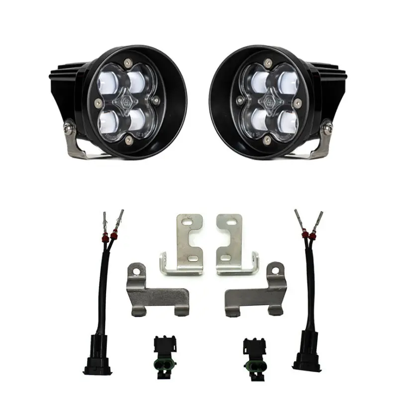 Baja Designs 2016+ Toyota Rav4 Squadron Fog Light Pocket Kit - Clear 1