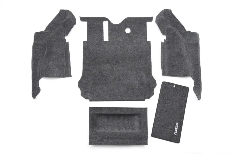Bedrug 07-10 Jeep Jk Unlimited 4Dr Rear 5Pc Cargo Kit (Incl Tailgate & Tub Liner) 1