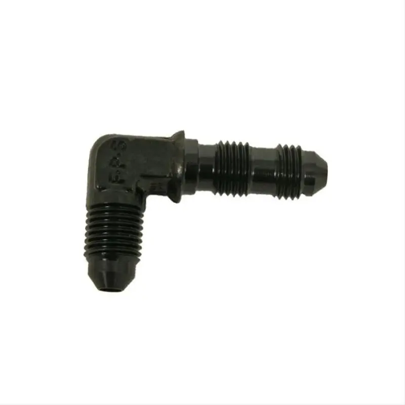 Fragola -8An X 90 Degree Bulkhead - Black 1