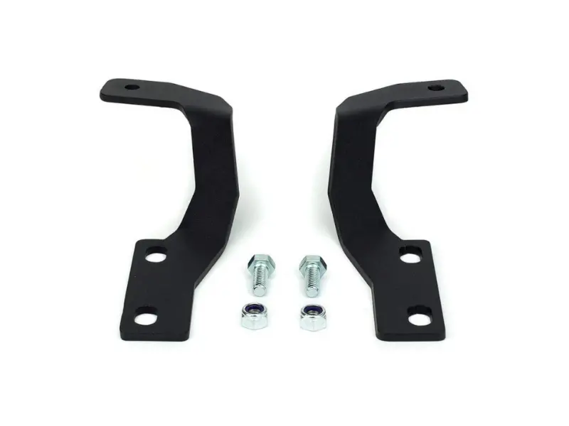 Cali Raised 10-24 Toyota 4Runner Low Profile Led Ditch Light Brackets Kit - Brackets Only 1