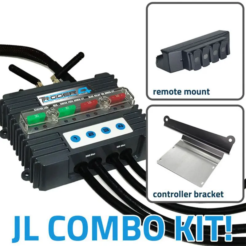 Oracle Trigger 4 Plus Wireless Accessory Control System Combo Kit - Jeep Jl And Jt 1