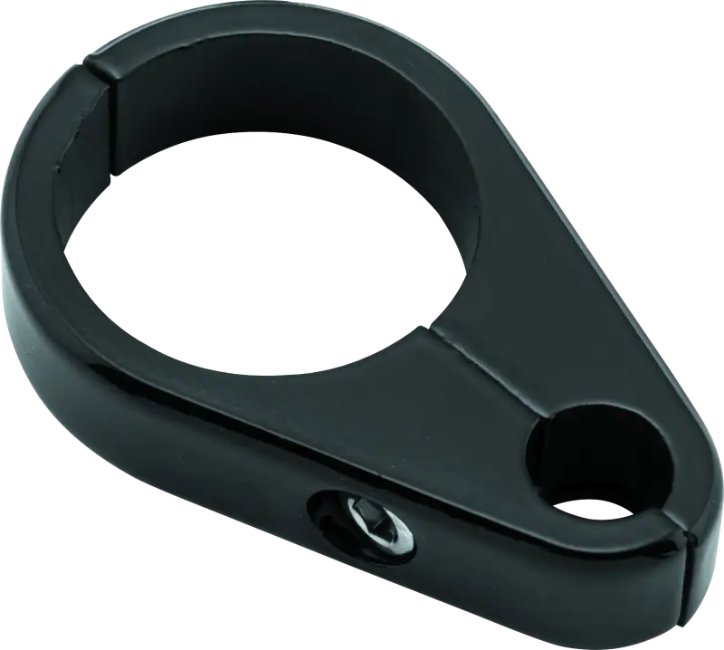 Bikers Choice Black Clutch Cable Clamp For 1 1/8 Inch Tube 1